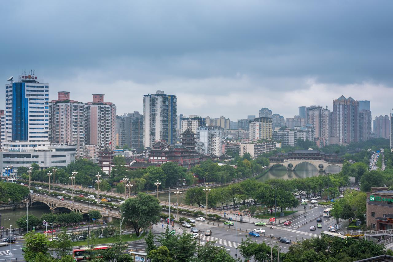 Pandahouse Aparthotel Chengdu Buitenkant foto
