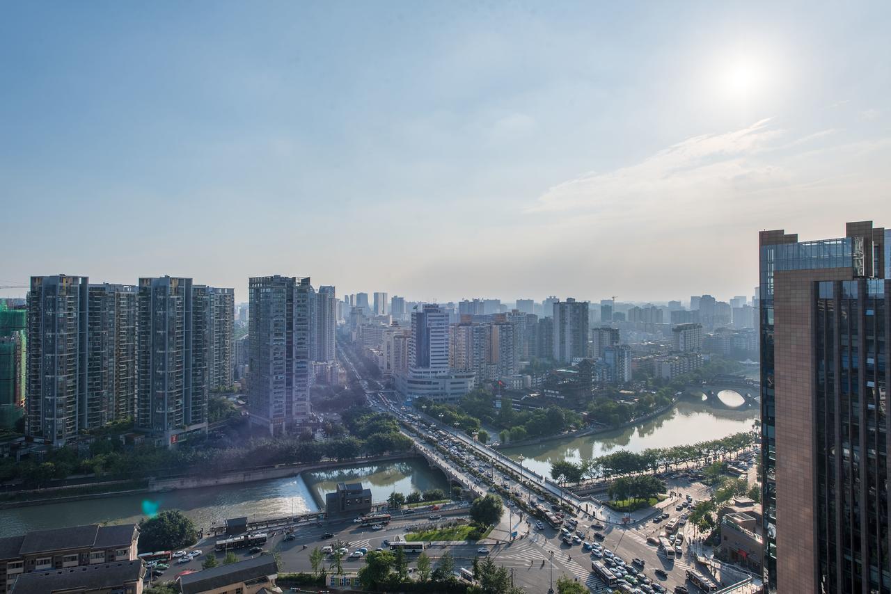 Pandahouse Aparthotel Chengdu Buitenkant foto