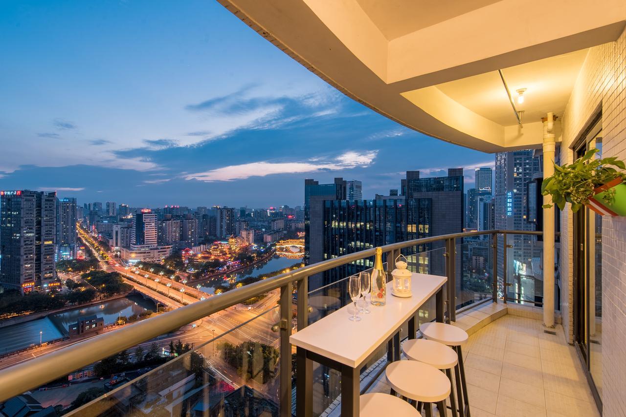 Pandahouse Aparthotel Chengdu Buitenkant foto