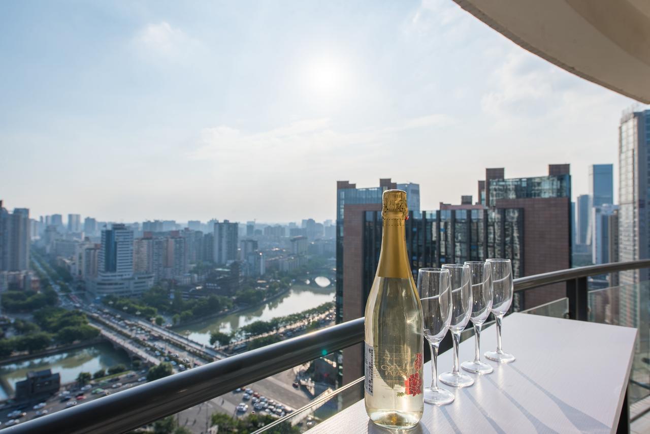 Pandahouse Aparthotel Chengdu Buitenkant foto