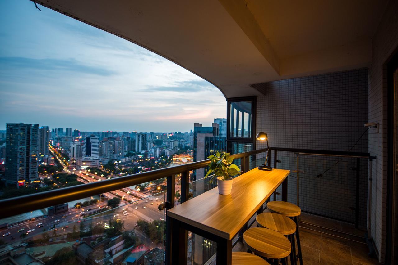 Pandahouse Aparthotel Chengdu Buitenkant foto